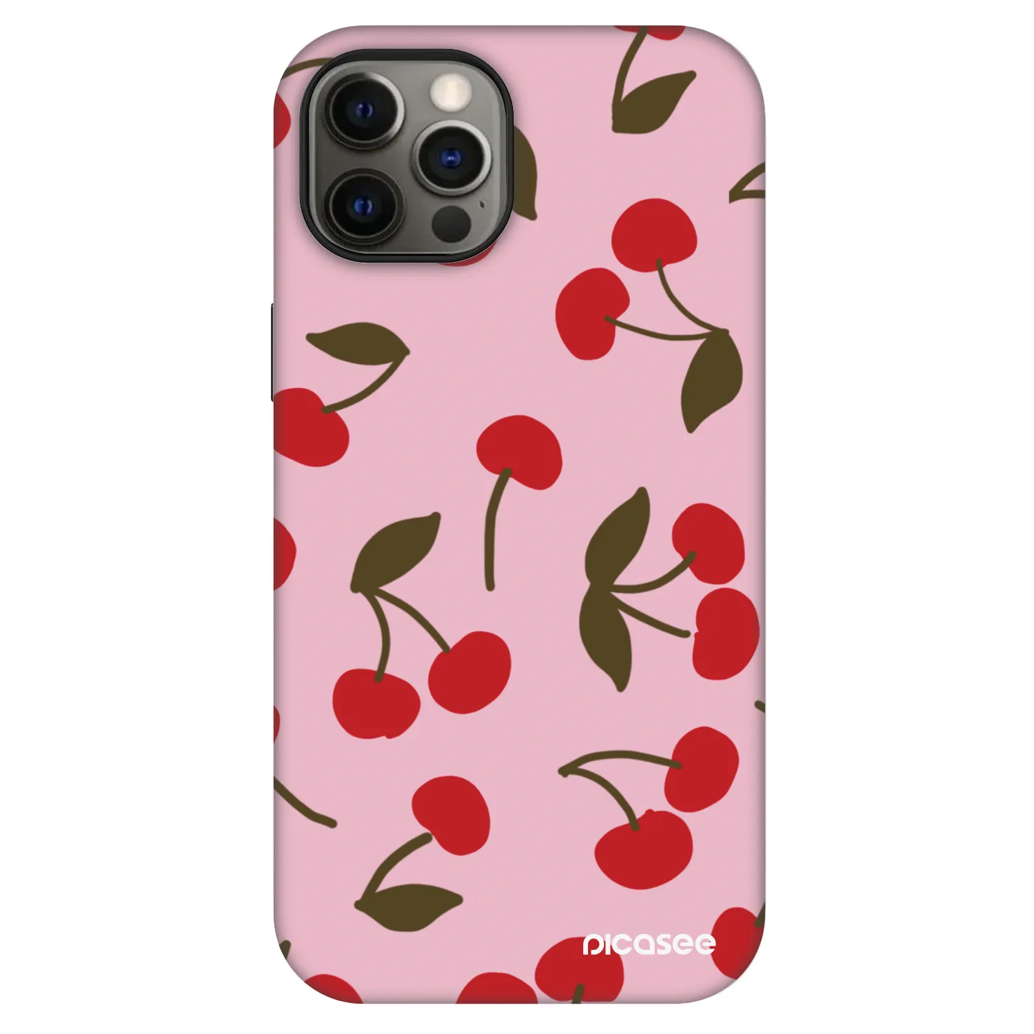 Picasee Fashion Case MagSafe για Apple iPhone 12 - Cherry