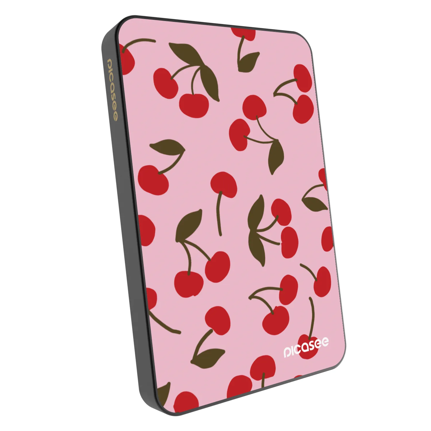 Picasee Powerbank με MagSafe 5 000 mAh Γκρί - Cherry