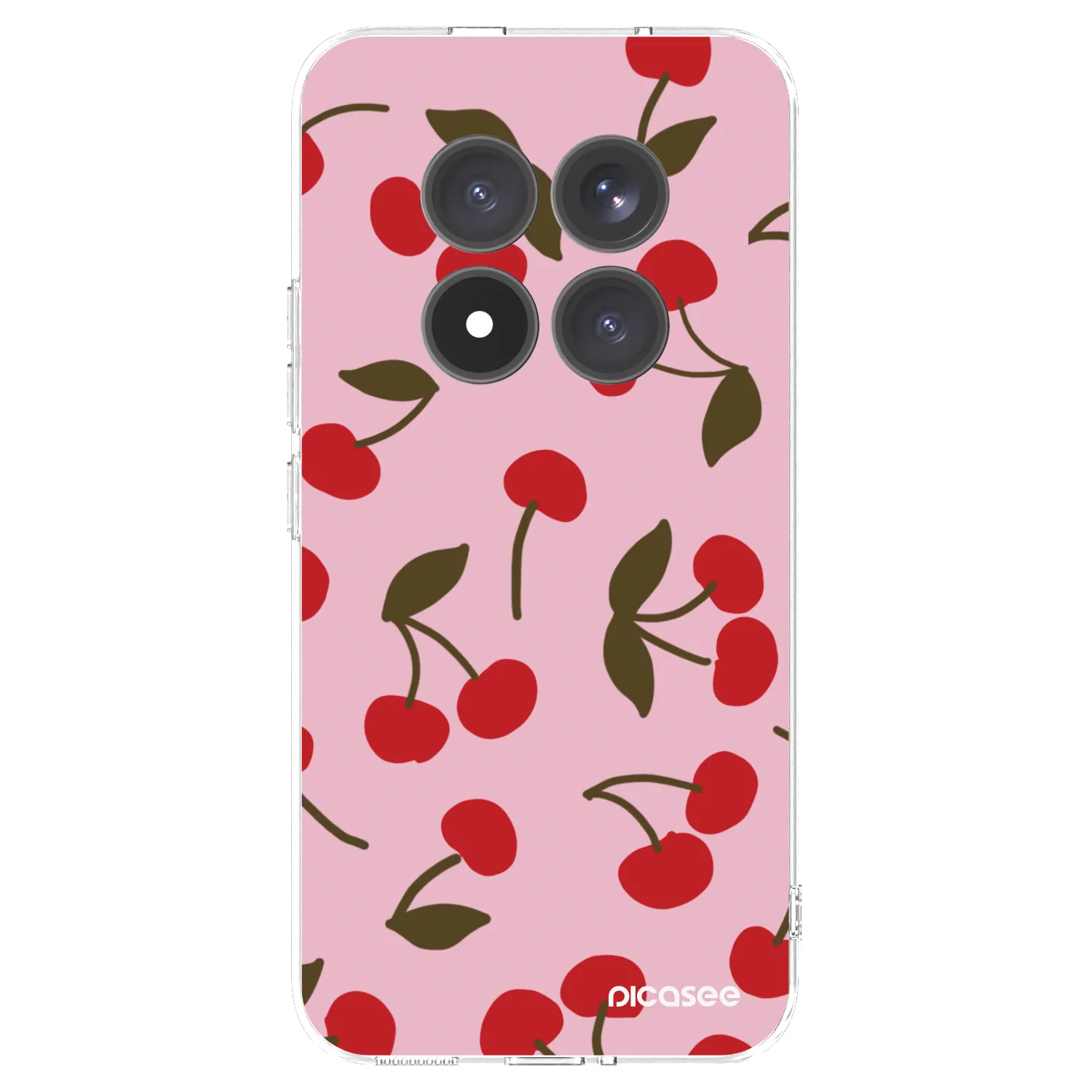 Picasee διαφανής θήκη σιλικόνης Xiaomi Redmi Note 15 Pro+ - Cherry
