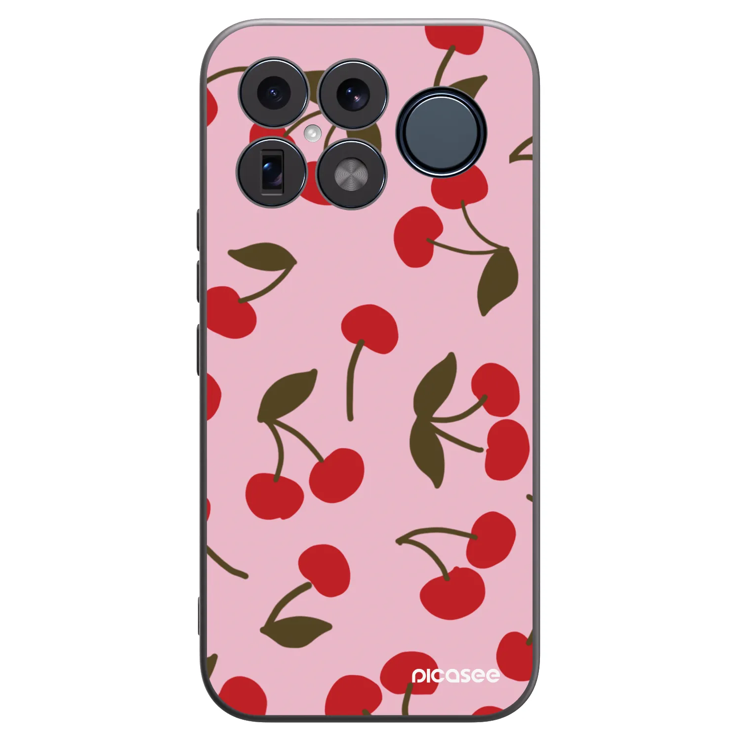 Picasee Μαύρη θήκη σιλικόνης για Xiaomi Poco F8 Ultra - Cherry
