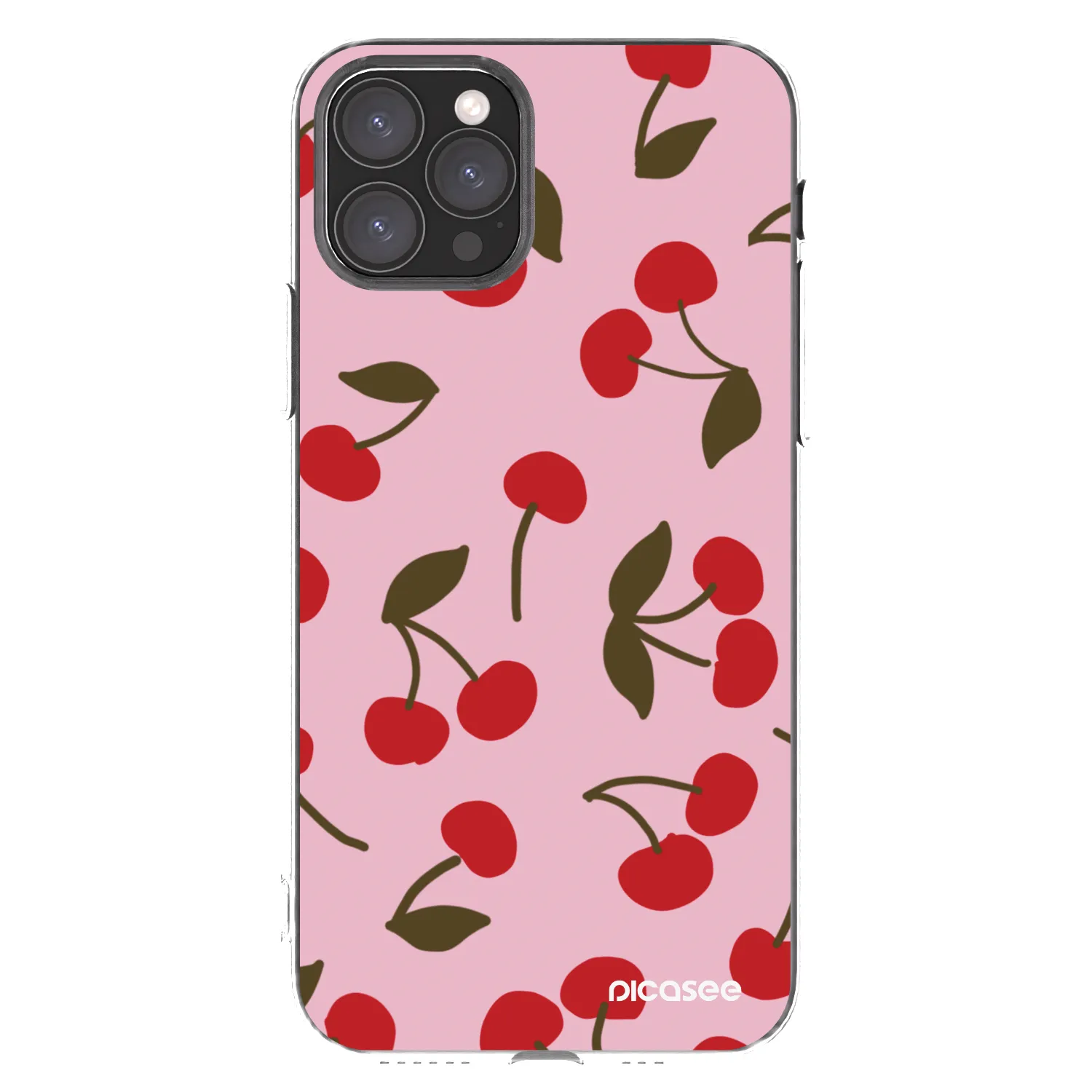 Picasee διαφανής θήκη σιλικόνης Apple iPhone 11 Pro - Cherry