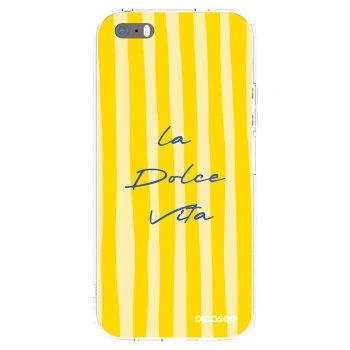 Picasee διαφανής θήκη σιλικόνης Apple iPhone 5/5S/SE - Ladolcevita