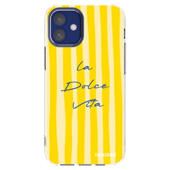Picasee διαφανής θήκη σιλικόνης Apple iPhone 12 mini - Ladolcevita