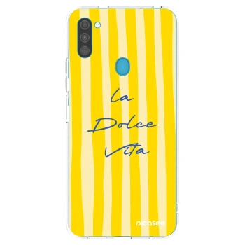 Picasee διαφανής θήκη σιλικόνης Samsung Galaxy M11 - Ladolcevita