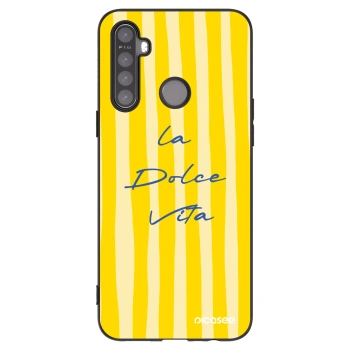 Picasee Μαύρη θήκη σιλικόνης για Realme 5 - Ladolcevita