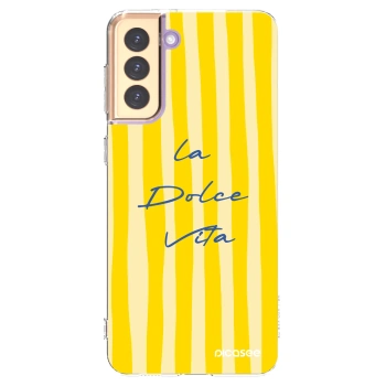 Picasee διαφανής θήκη σιλικόνης Samsung Galaxy S21+ 5G G996F - Ladolcevita