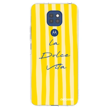 Picasee διαφανής θήκη σιλικόνης Motorola Moto G9 Play - Ladolcevita