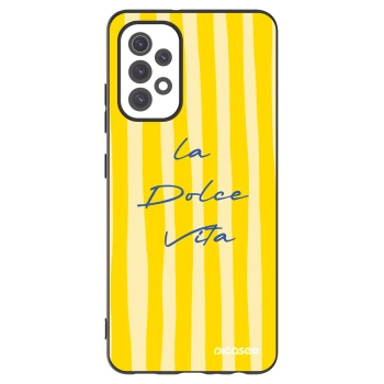 Picasee Μαύρη θήκη σιλικόνης για Samsung Galaxy A32 5G A326B - Ladolcevita