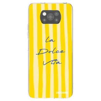 Picasee Μαύρη θήκη σιλικόνης για Xiaomi Poco X3 Pro - Ladolcevita