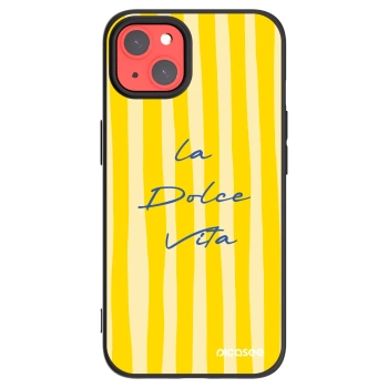 Picasee Μαύρη θήκη σιλικόνης για Apple iPhone 13 - Ladolcevita