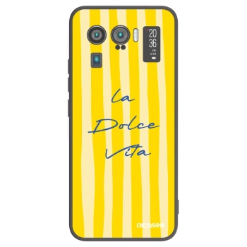 Picasee Μαύρη θήκη σιλικόνης για Xiaomi Mi 11 Ultra - Ladolcevita