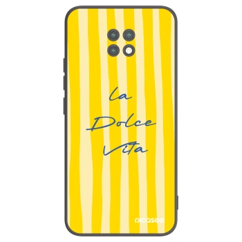 Picasee Μαύρη θήκη σιλικόνης για Xiaomi Redmi Note 9T - Ladolcevita
