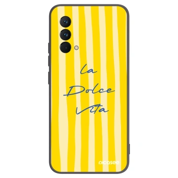 Picasee Μαύρη θήκη σιλικόνης για Realme GT Master Edition 5G - Ladolcevita