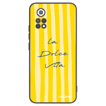 Picasee Μαύρη θήκη σιλικόνης για Xiaomi Poco X4 Pro 5G - Ladolcevita