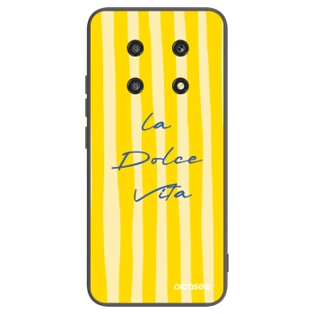 Picasee Μαύρη θήκη σιλικόνης για Honor Magic4 Lite 5G - Ladolcevita