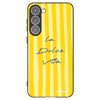 Picasee Μαύρη θήκη σιλικόνης για Samsung Galaxy S23+ 5G - Ladolcevita