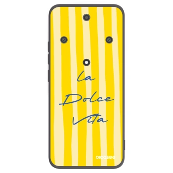 Picasee Μαύρη θήκη σιλικόνης για Honor Magic5 Lite 5G - Ladolcevita
