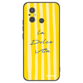 Picasee Μαύρη θήκη σιλικόνης για Xiaomi Redmi 12C - Ladolcevita