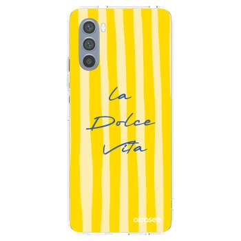 Picasee διαφανής θήκη σιλικόνης Motorola Moto G62 - Ladolcevita