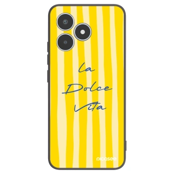 Picasee Μαύρη θήκη σιλικόνης για Realme C53 - Ladolcevita