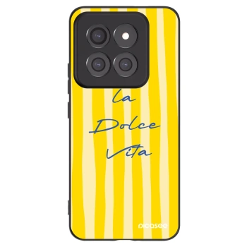 Picasee Μαύρη θήκη σιλικόνης για Xiaomi 14 Pro - Ladolcevita