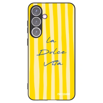 Picasee Μαύρη θήκη σιλικόνης για Samsung Galaxy S24+ S926B 5G - Ladolcevita