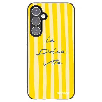 Picasee Μαύρη θήκη σιλικόνης για Samsung Galaxy S23 FE S711B - Ladolcevita