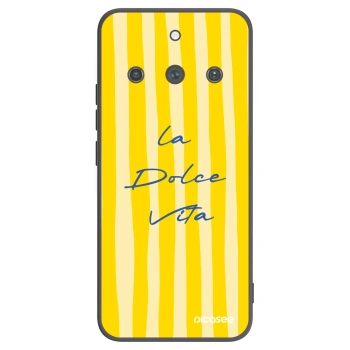Picasee Μαύρη θήκη σιλικόνης για Realme 11 Pro+ - Ladolcevita
