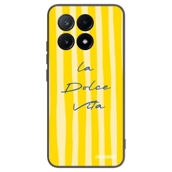 Picasee Μαύρη θήκη σιλικόνης για Xiaomi Poco X6 Pro - Ladolcevita