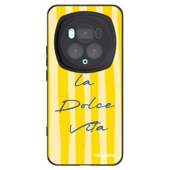 Picasee Μαύρη θήκη σιλικόνης για Honor Magic6 Pro - Ladolcevita