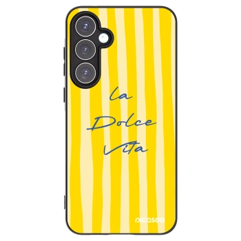 Picasee Μαύρη θήκη σιλικόνης για Samsung Galaxy A55 5G A556B - Ladolcevita