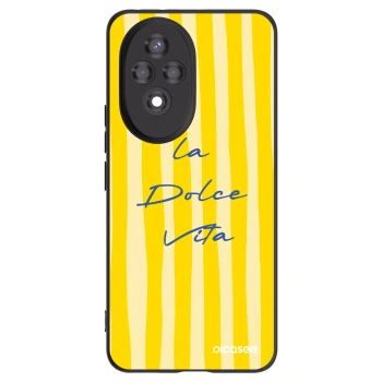 Picasee Μαύρη θήκη σιλικόνης για Honor 200 5G - Ladolcevita