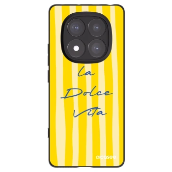 Picasee Μαύρη θήκη σιλικόνης για Xiaomi Redmi Note 14 Pro+ 5G - Ladolcevita
