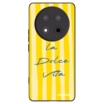 Picasee Μαύρη θήκη σιλικόνης για Honor Magic7 Lite 5G - Ladolcevita