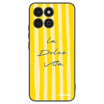 Picasee Μαύρη θήκη σιλικόνης για Honor 200 Smart 5G - Ladolcevita