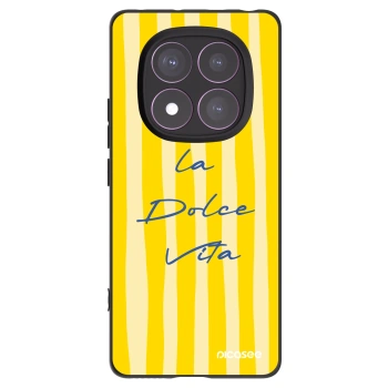 Picasee Μαύρη θήκη σιλικόνης για Xiaomi Redmi Note 14 Pro 4G - Ladolcevita