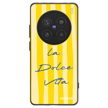 Picasee Μαύρη θήκη σιλικόνης για Vivo X200 Pro - Ladolcevita
