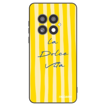 Picasee Μαύρη θήκη σιλικόνης για OnePlus 13 5G - Ladolcevita