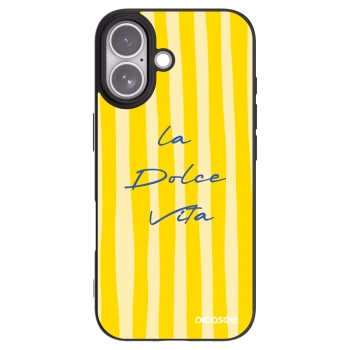 Picasee Μαύρη θήκη σιλικόνης για Apple iPhone 17 - Ladolcevita