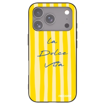 Picasee Μαύρη θήκη σιλικόνης για Apple iPhone 17 Pro - Ladolcevita