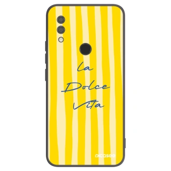 Picasee Μαύρη θήκη σιλικόνης για Xiaomi Redmi 7 - Ladolcevita