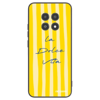 Picasee Μαύρη θήκη σιλικόνης για Realme 12X - Ladolcevita