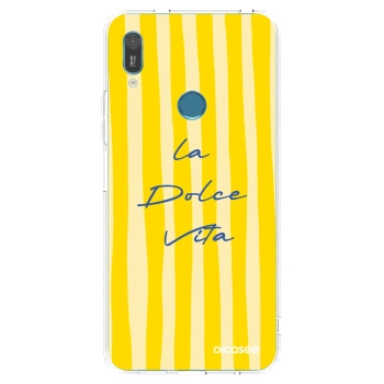 Picasee διαφανής θήκη σιλικόνης Huawei Y6 2019 - Ladolcevita