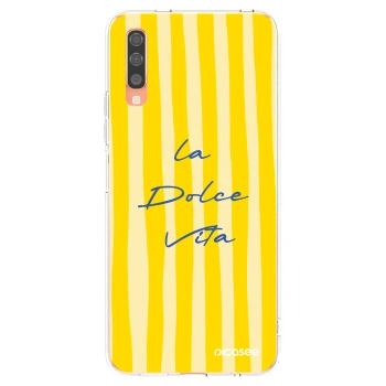 Picasee διαφανής θήκη σιλικόνης Samsung Galaxy A70 A705F - Ladolcevita