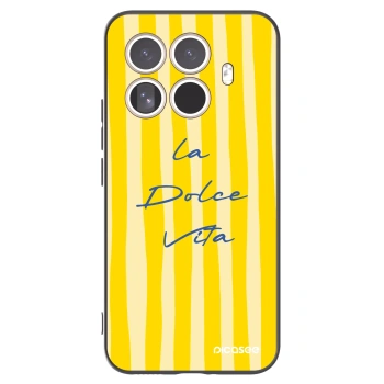Picasee Μαύρη θήκη σιλικόνης για Xiaomi 15T Pro - Ladolcevita