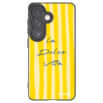 Picasee Μαύρη θήκη σιλικόνης για Samsung Galaxy S26 - Ladolcevita