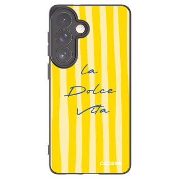 Picasee Μαύρη θήκη σιλικόνης για Samsung Galaxy S26+ - Ladolcevita