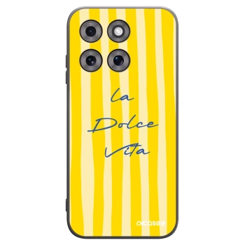Picasee Μαύρη θήκη σιλικόνης για Motorola Moto G77 - Ladolcevita