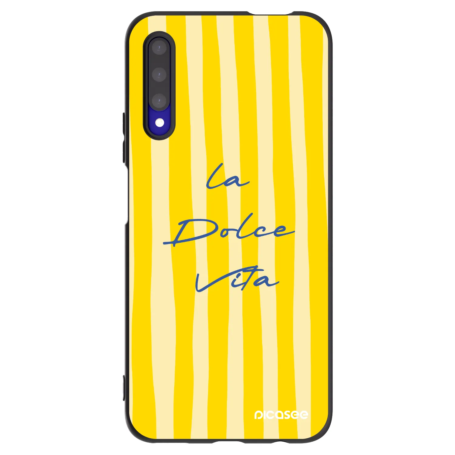 Picasee Μαύρη θήκη σιλικόνης για Honor 9X Pro - Ladolcevita