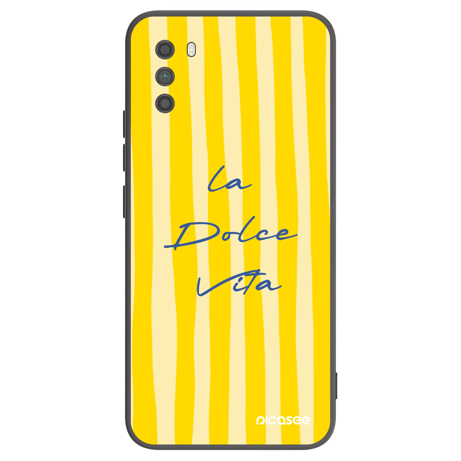 Picasee Μαύρη θήκη σιλικόνης για Xiaomi Poco M3 - Ladolcevita